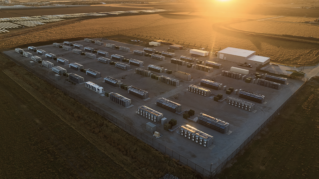 Aerial view of a MARA digital-energy facility